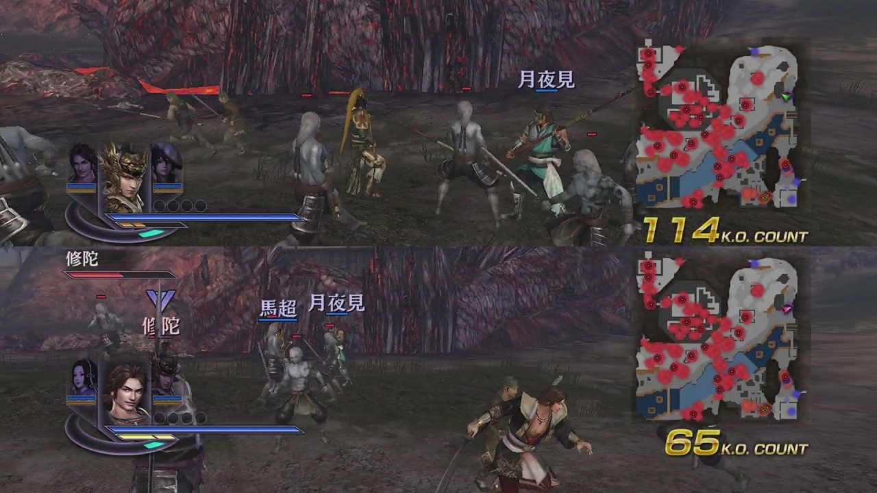無双OROCHI の協力プレイレビュー PS4/PS3二人で協力プレイ